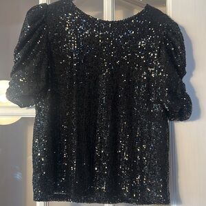 Rachel Zoe M Sparkly Top